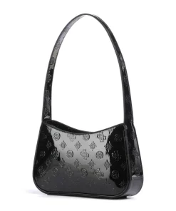 Arnela Schultertasche Lederimitat schwarz