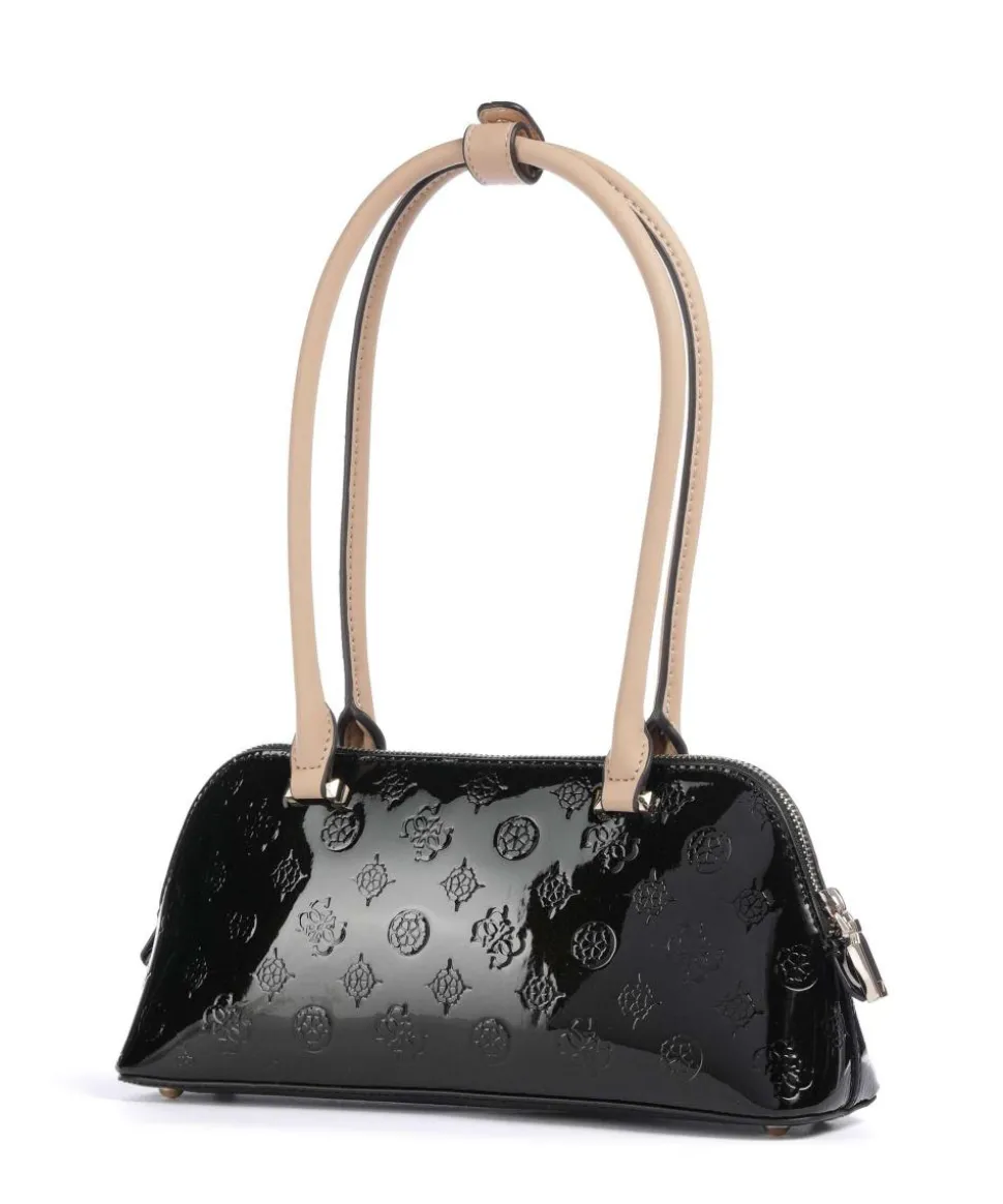 Arnela Schultertasche Lederimitat schwarz