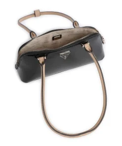 Arnela Schultertasche Lederimitat schwarz