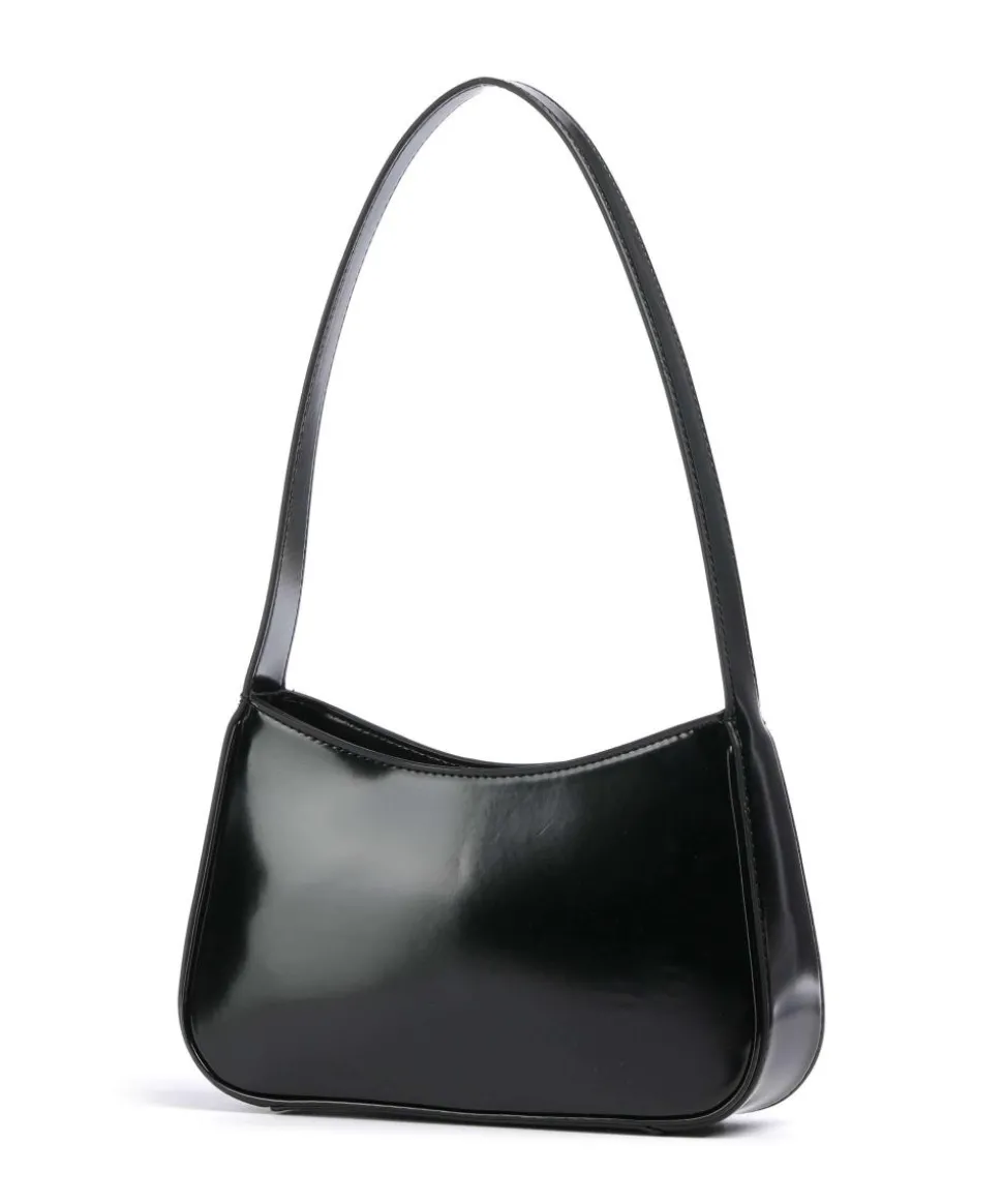 Arnela Schultertasche Lederimitat schwarz