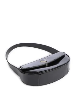 Arnela Schultertasche Lederimitat schwarz