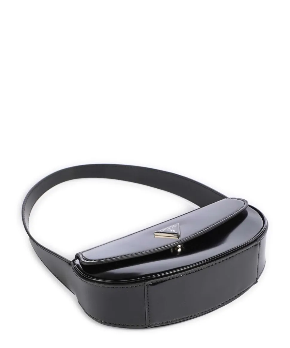 Arnela Schultertasche Lederimitat schwarz