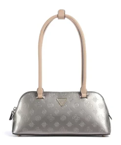 Arnela Schultertasche Lederimitat platin