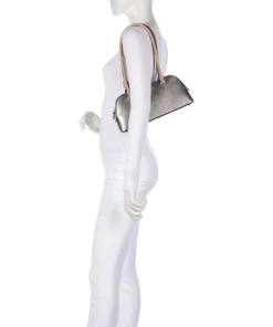 Arnela Schultertasche Lederimitat platin