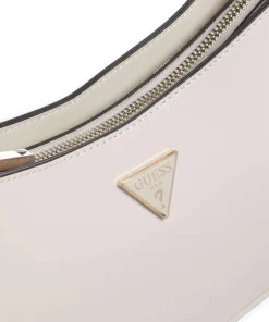 Arnela Schultertasche Lederimitat creme