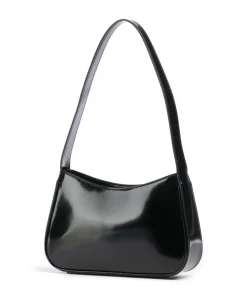 Arnela Schultertasche Lederimitat schwarz
