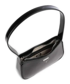 Arnela Schultertasche Lederimitat schwarz