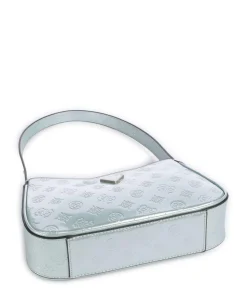 Arnela Schultertasche Lederimitat hellblau