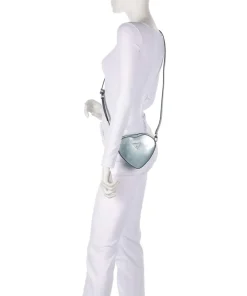 Arnela Umhängetasche Lederimitat hellblau