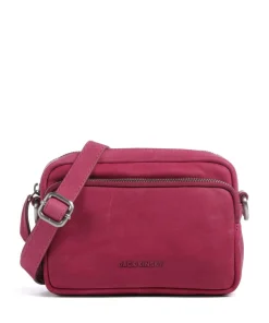 Aruba 1 Umhängetasche fein genarbtes Leder pink