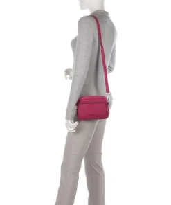 Aruba 1 Umhängetasche fein genarbtes Leder pink