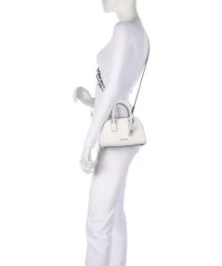 Ashton Umhängetasche genarbtes Rindsleder weiß