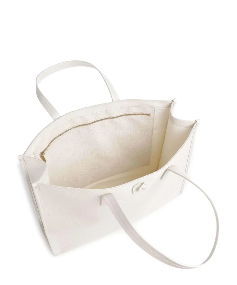 Audos Shopper Baumwolle creme