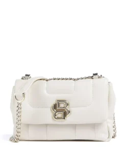 B Icon S Schultertasche Lederimitat weiß