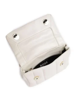 B Icon S Schultertasche Lederimitat weiß