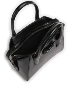 Baelini Handtasche fein genarbtes Leder schwarz