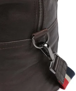 Bague M Shopper fein genarbtes Rindsleder dunkelbraun