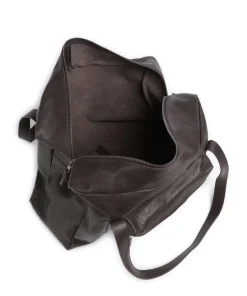 Bague M Shopper fein genarbtes Rindsleder dunkelbraun