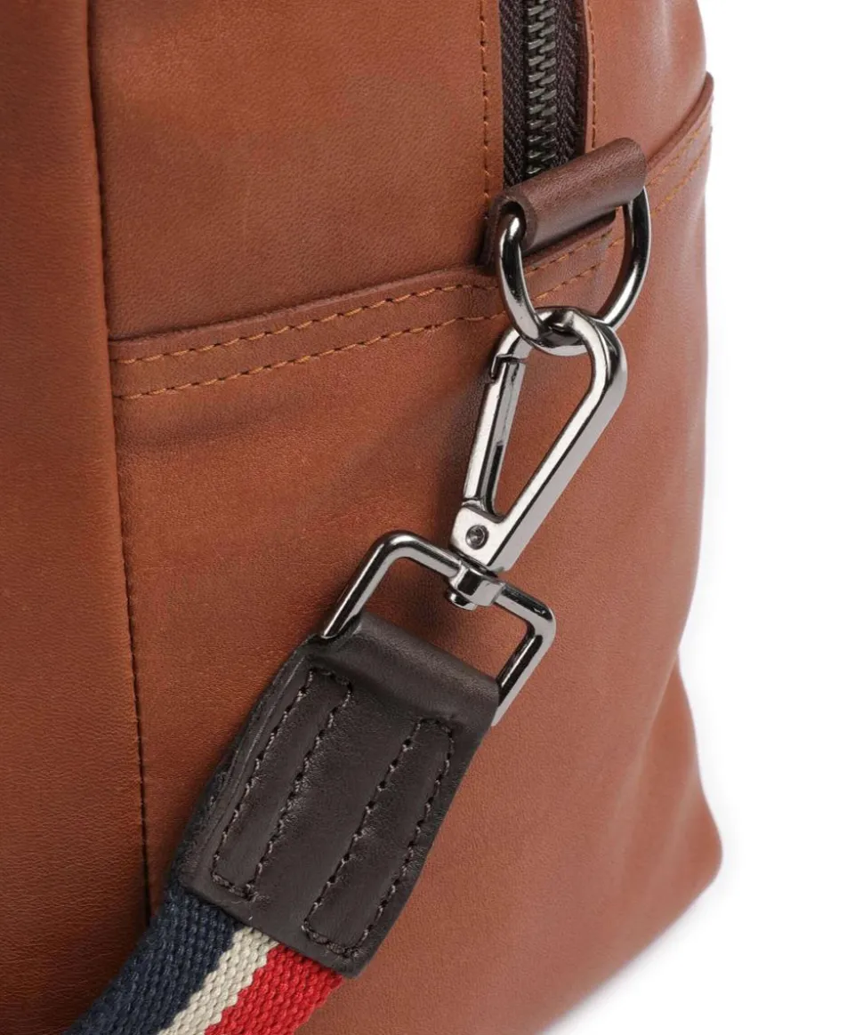 Bague M Shopper fein genarbtes Rindsleder cognac