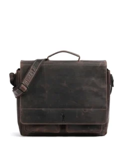 Baltimore 6 Aktentasche Leder dunkelbraun