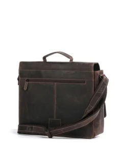 Baltimore 6 Aktentasche Leder dunkelbraun