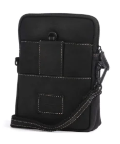 Baltimore 11 Umhängetasche Leder schwarz