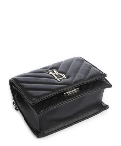 BAMARA Schultertasche Lederimitat schwarz