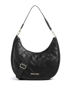 Barbara Cozy Beuteltasche Lederimitat schwarz