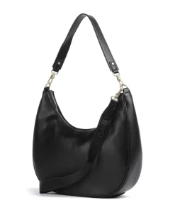 Barbara Cozy Beuteltasche Lederimitat schwarz