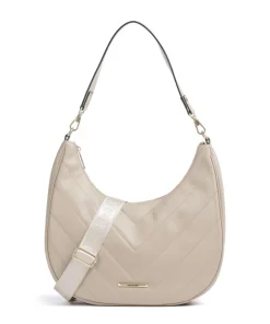 Barbara Cozy Beuteltasche Lederimitat sand