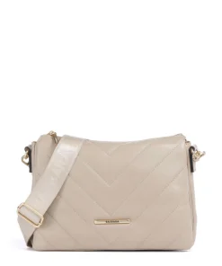 Barbara Cozy Umhängetasche Lederimitat sand