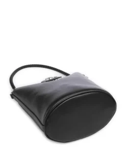 BARRIE Bucket bag Lederimitat schwarz