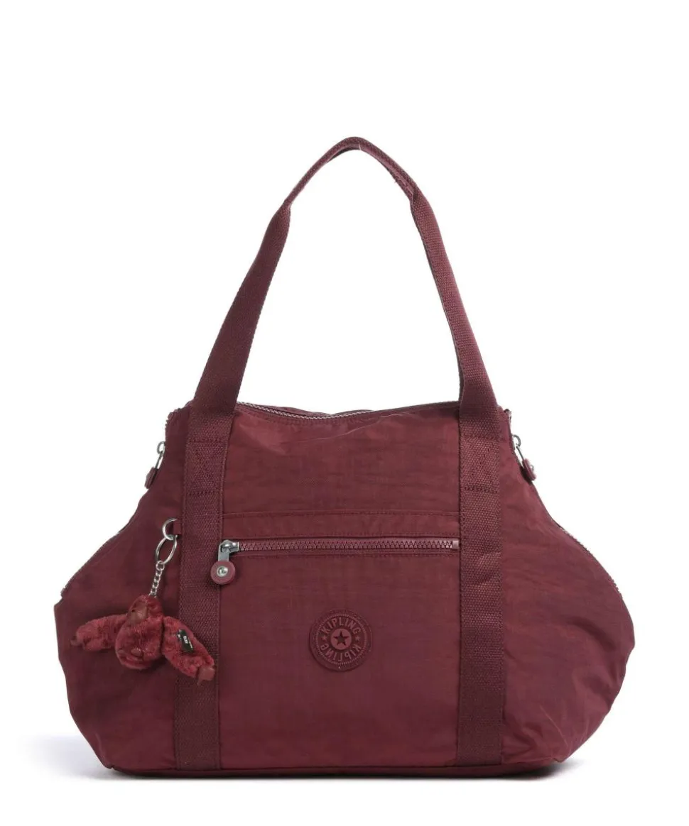 Basic Art Shopper recyceltes Polyamid wein