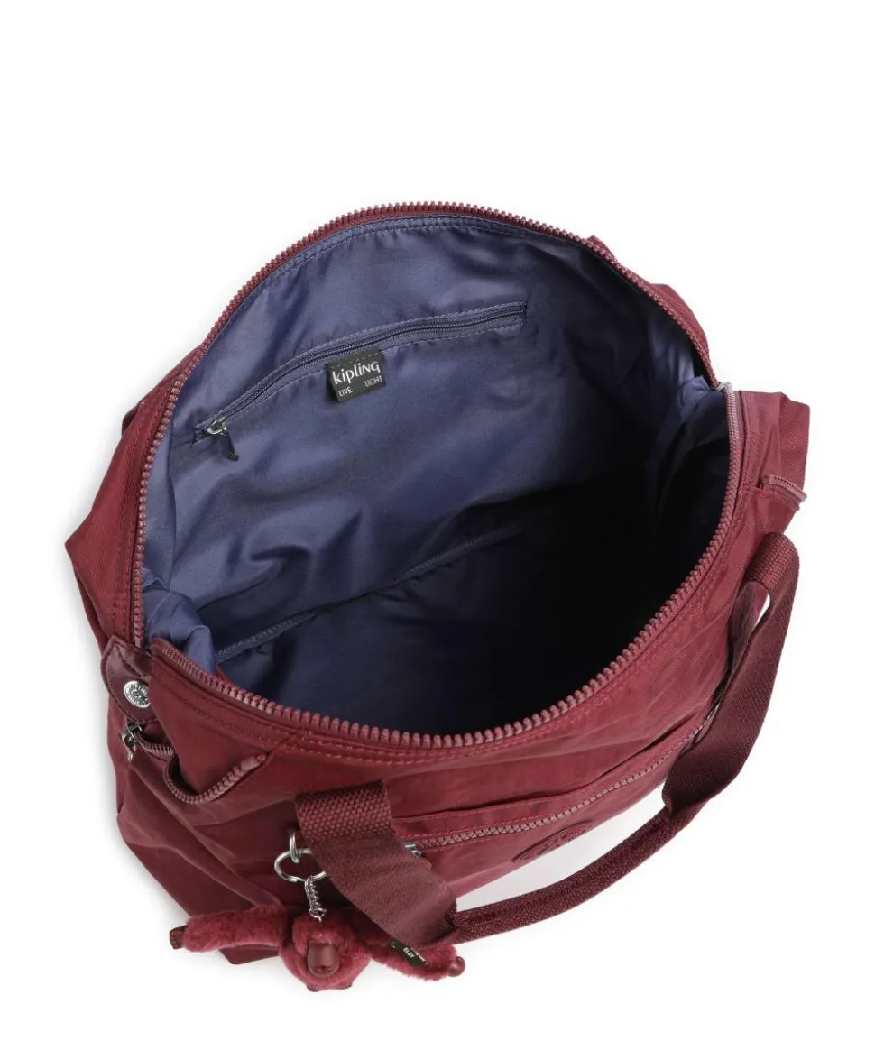 Basic Art Shopper recyceltes Polyamid wein