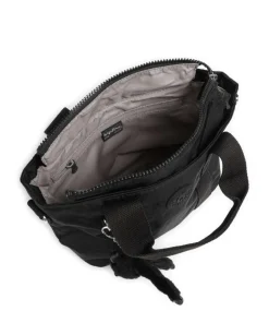 Basic Minta Handtasche recyceltes Polyamid schwarz