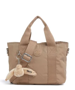 Basic Minta Handtasche recyceltes Polyamid tan