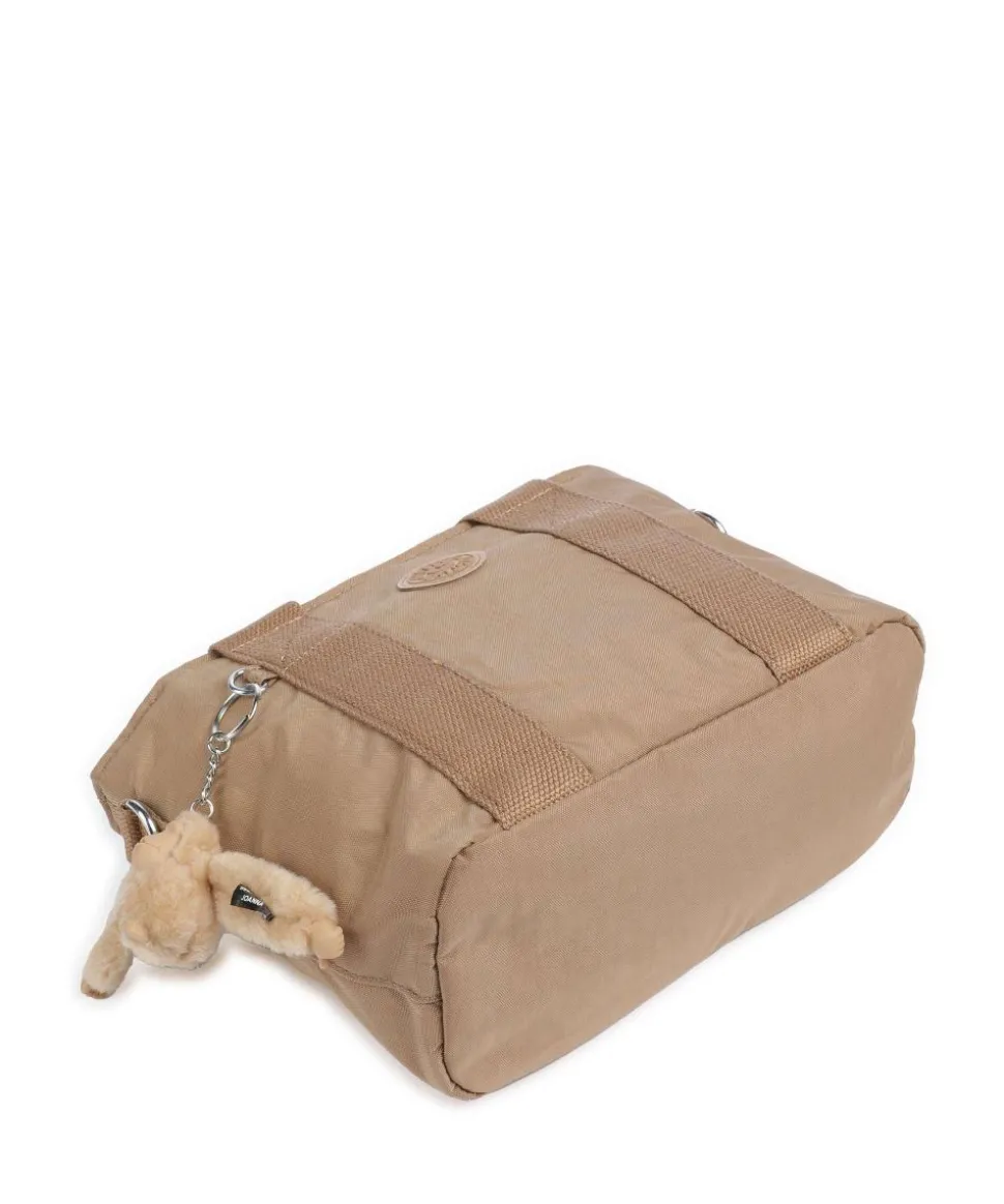 Basic Minta Handtasche recyceltes Polyamid tan