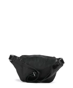 Basic Umhängetasche Büffelleder schwarz