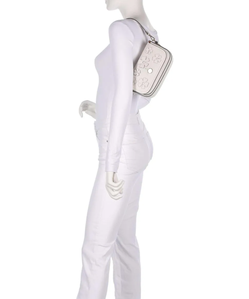 Bathurst Mews Schultertasche genarbtes Rindsleder elfenbein