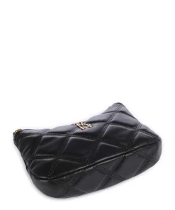 BAURA Schultertasche Lederimitat schwarz