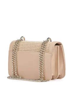 BBIGMONA Schultertasche Papier, Lederimitat natur