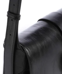 BCELENA Schultertasche Lederimitat schwarz