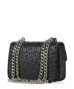 BCOAL-E Schultertasche Lederimitat schwarz