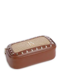 BDAISY-S Umhängetasche Papier, Lederimitat beige/braun