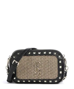 BDAISY-S Umhängetasche Papier, Lederimitat schwarz/beige