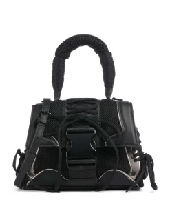 BDIEGO Handtasche Lederimitat, recyceltes Polyester schwarz