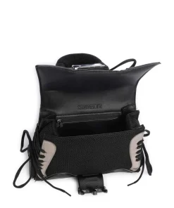 BDIEGO Handtasche Lederimitat, recyceltes Polyester schwarz