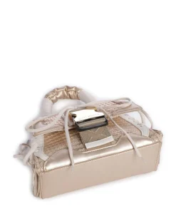 BDIEGO Handtasche Lederimitat, recyceltes Polyester roségold