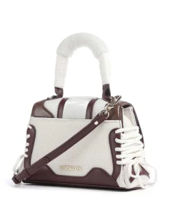 BDIEGO-M Handtasche Polyester weiß/braun