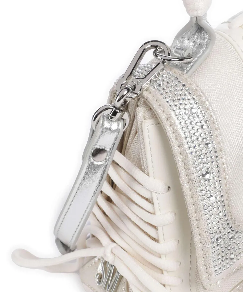 BDIEGO-R Handtasche Lederimitat, recyceltes Polyester weiß